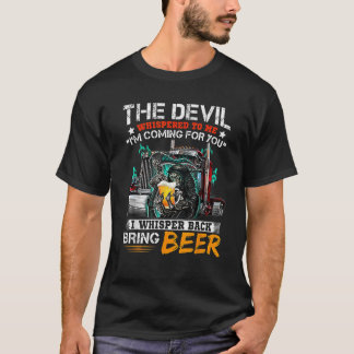 T-shirt Le Diable M'A Whispé Je Whisper Ramener Bee