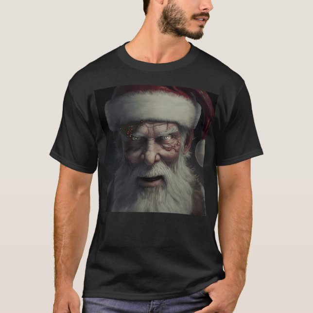 T-shirt Le diable Père Noël 13 (Devant)