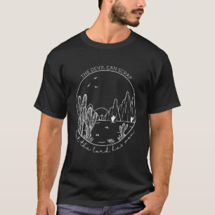 T-shirt Le diable peut se disputer mais le Seigneur a gagn
