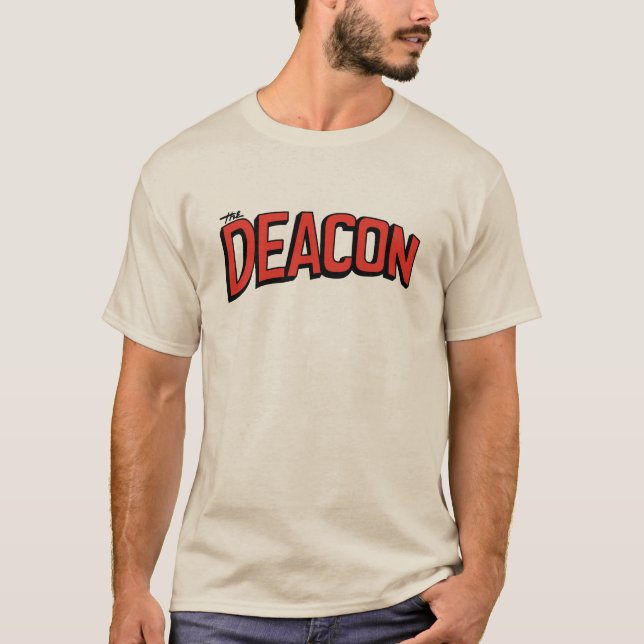 T-shirt Le diacre (Devant)