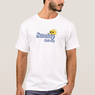 T-shirt le dimanche froid