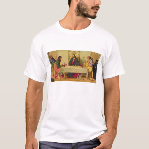 T-shirt Le dîner chez Emmaus, 1520 (huile sur la toile)