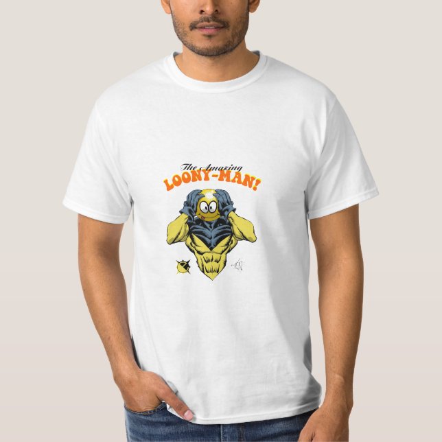 T-shirt Le Dingue-Man extraordinaire ! (Devant)