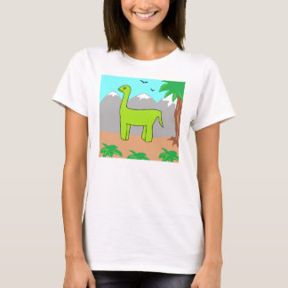 T-shirt Le dinosaure heureux