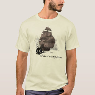 T-shirt Le dirigeable du coeur I pirate le t'shirt de