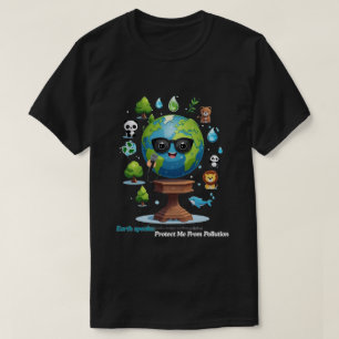 T-shirt Le discours de la Terre : un appel à la protection