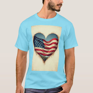 T-shirt Le dissident national des États-Unis