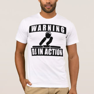 T-shirt Le DJ dans l'action