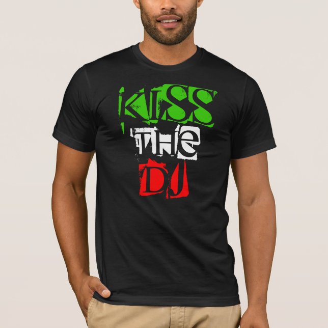 T-shirt Le DJ italien (Devant)