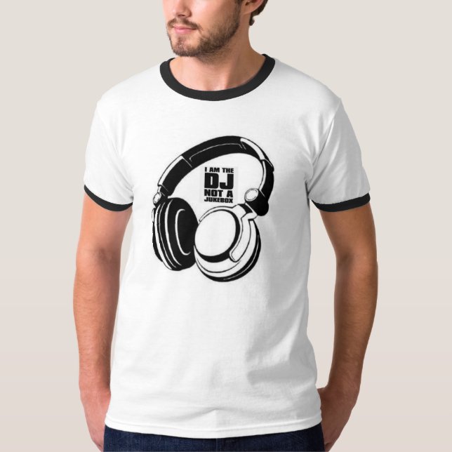 T-shirt Le DJ KLASH-GEAR DJ - AUCUNES demandes (Devant)