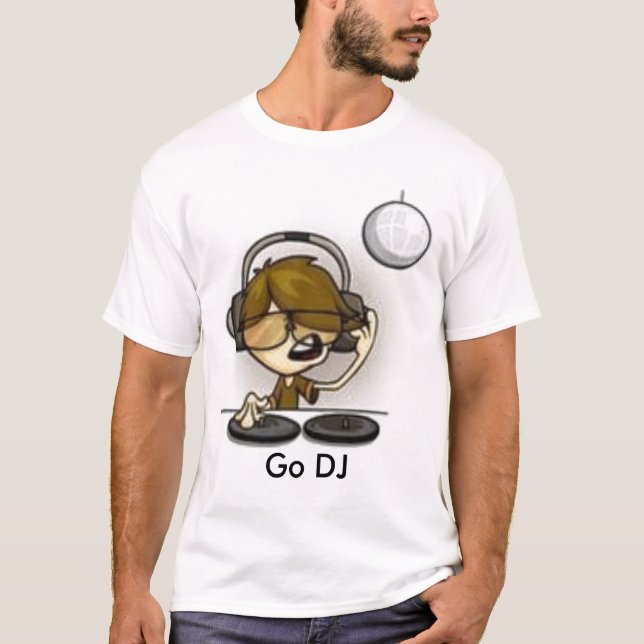 T-shirt le DJ, vont le DJ (Devant)