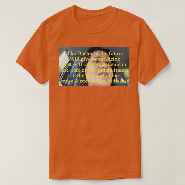 T-shirt Le Docteur de l'avenir (Design devant)