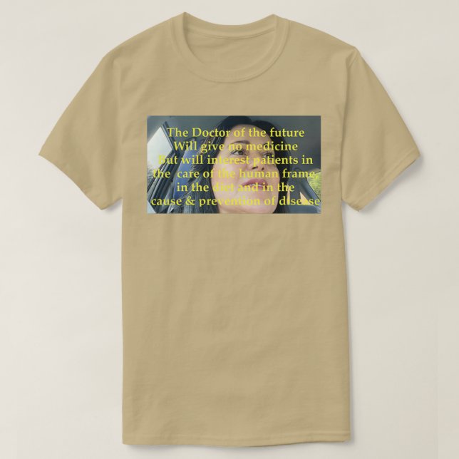 T-shirt Le Docteur de l'avenir (Design devant)