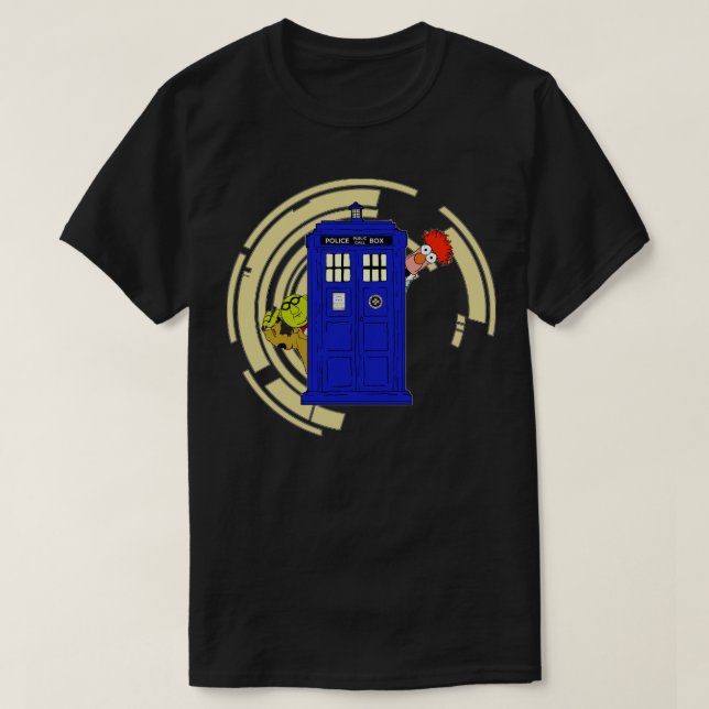 T-shirt Le docteur et son compagnon (Design devant)