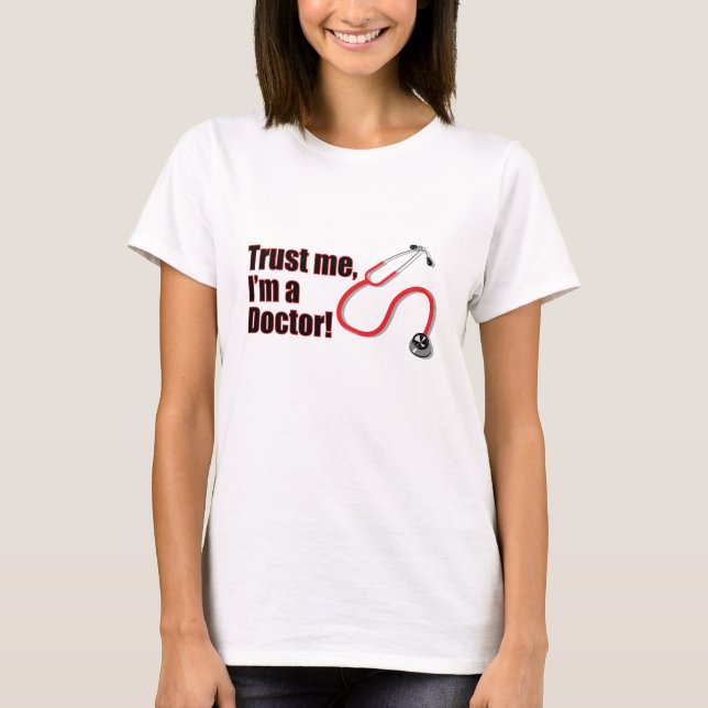 T-shirt Le Docteur Funny Dit (Devant)