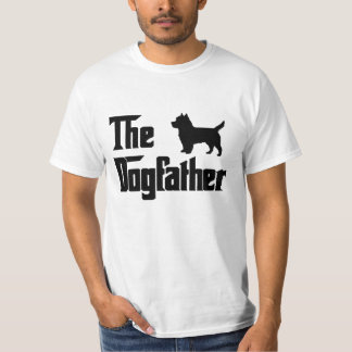 T-shirt Le Dogfather Cairn Terrier Drôle propriétaire de c