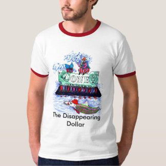 T-shirt Le dollar de disparition