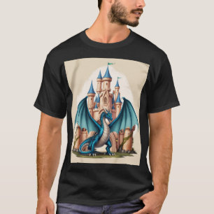 T-shirt Le donjon du dragon : Le château enchanté