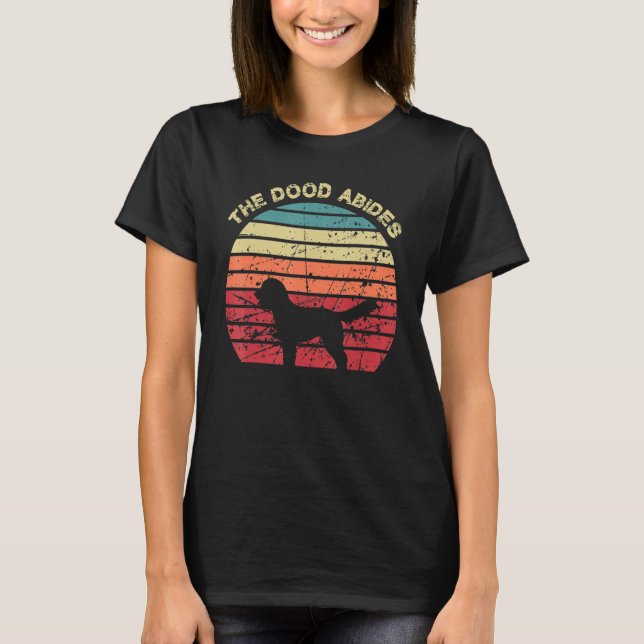 T-shirt Le Dood demeure  Labradoodle Goldendoodle Vintage  (Devant)