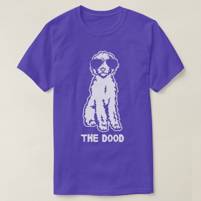 T-shirt Le Dood Goldendoodle - Amusant Ventilateur de chie (Design devant)