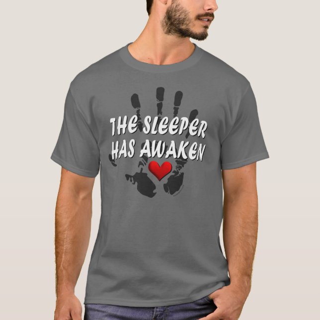 T-shirt Le dormeur a pour réveiller #2a (Devant)