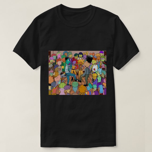 T-shirt Le Doug House Party (Design devant)