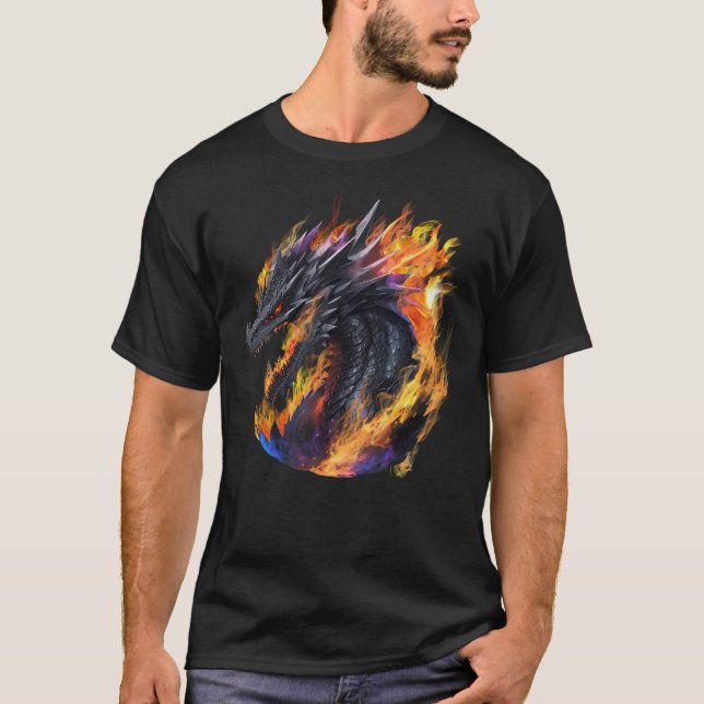 T-shirt Le Dragon (Devant)