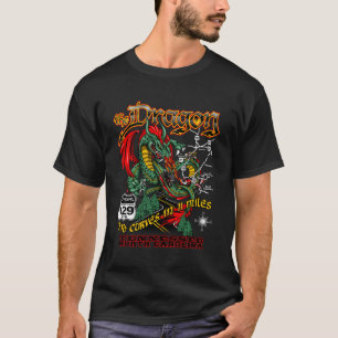 T-shirt Le Dragon 129 Tennessee Caroline du Nord 318 Courb