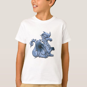T-shirt Le dragon à ailes par bleu badine la chemise