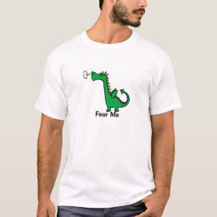 T-shirt Le dragon de bande dessinée me craignent