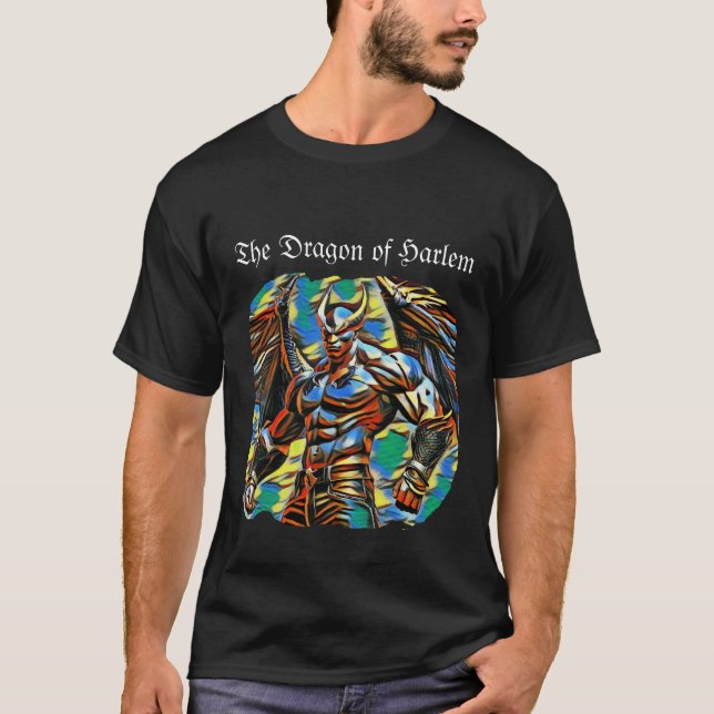 T-shirt Le Dragon de Harlem - SAGA samedi (Devant)