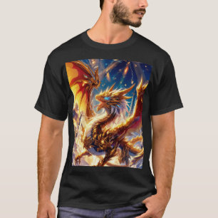 T-shirt Le dragon d'or