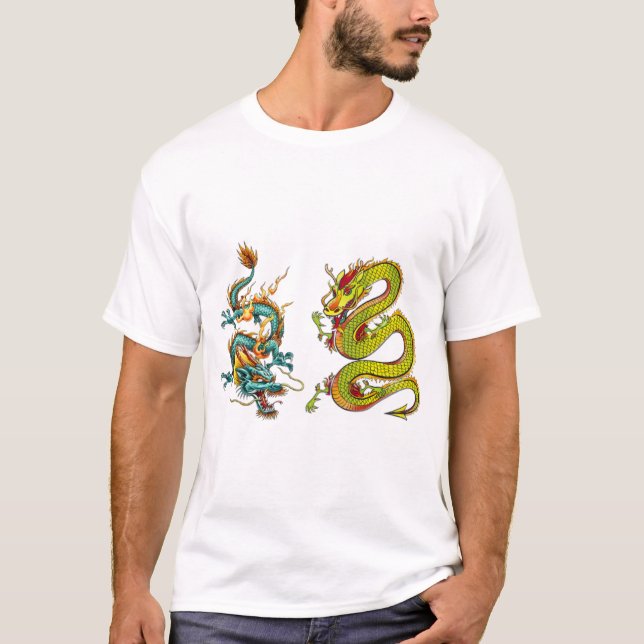 T-shirt Le dragon, ed hardy (Devant)