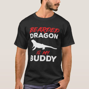 T-shirt Le Dragon Lézard De Mon Époux