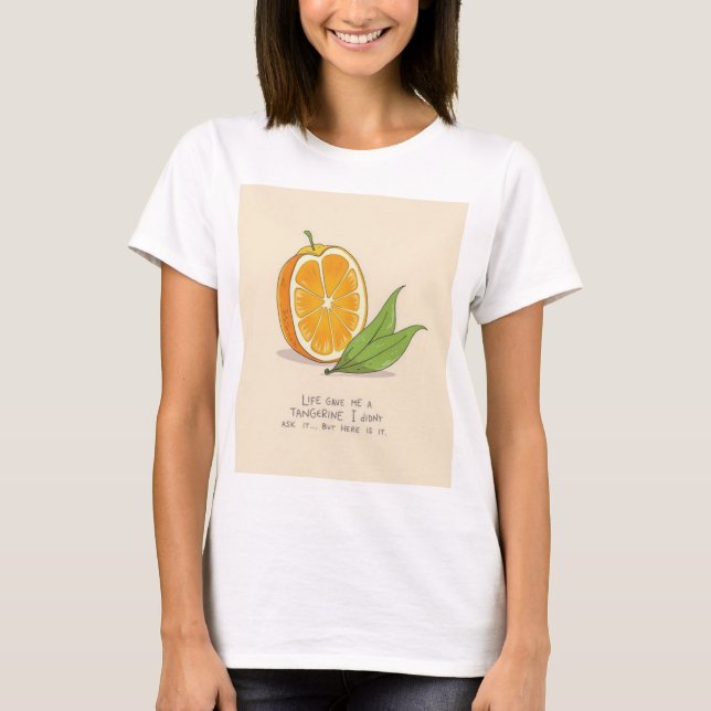 T-shirt le drame coréen cite mignon (Devant)