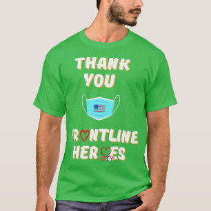 T-shirt LE DRAPEAU AMÉRICAIN DU Merci HÉROS