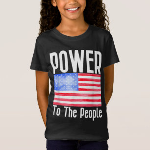 T-Shirt Le Drapeau Américain Du Peuple