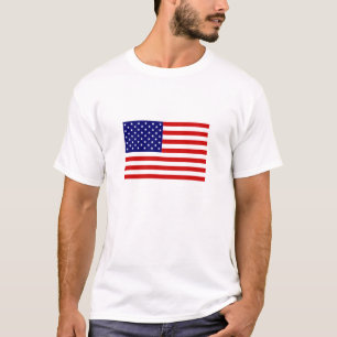 T-shirt Le drapeau américain, étoile a orné la bannièr