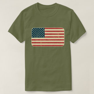 T-shirt Le drapeau américain s'est fané