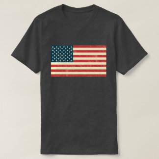 T-shirt Le drapeau américain s'est fané