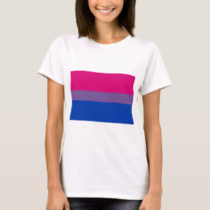T-shirt Le drapeau de Bi vole pour la fierté bisexuelle