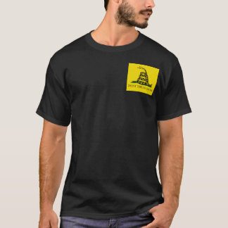 T-shirt Le drapeau de Gadsden ne marchent pas sur moi