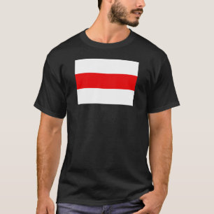 T-shirt Le drapeau de la Biélorussie symbole de la révolut
