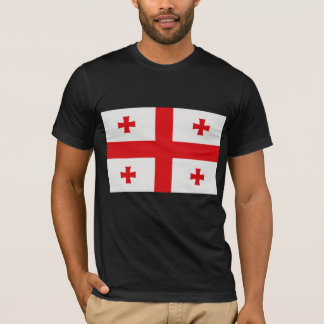 T-shirt Le drapeau de la Géorgie