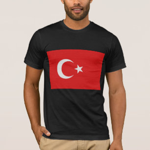T-shirt Le drapeau de la Turquie