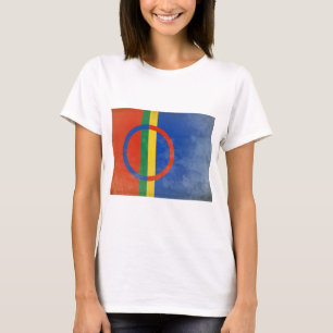 T-shirt Le drapeau des Samis