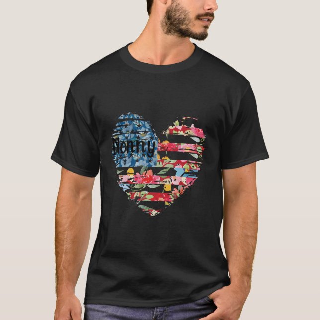 T-shirt Le Drapeau Fleur Nonny (Devant)