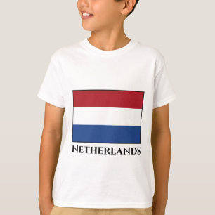 T-shirt Le drapeau Pays-Bas (néerlandais)