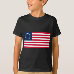T-shirt Le drapeau révolutionnaire de Betsy Ross de guerr