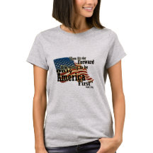 Le drapeau Vintage patriotique America First